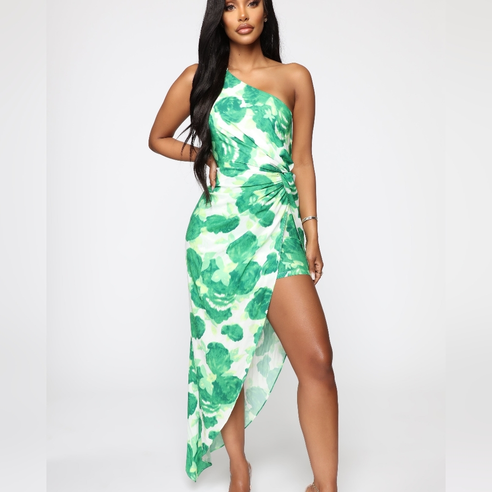 Fashion Nova 1 Strap Vacation Dress